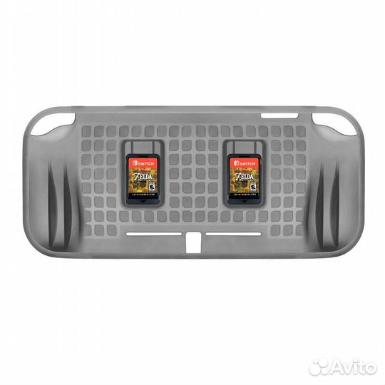 Защитный чехол +2 слота для картриджей Switch Lite