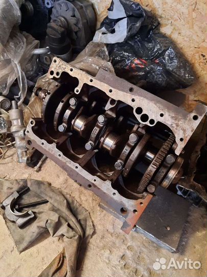 Блок двигателя 1.8 ADR AGN шкода тур а4