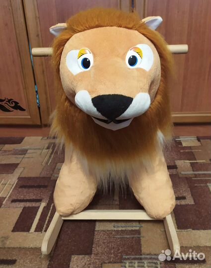 Качалка детская лев