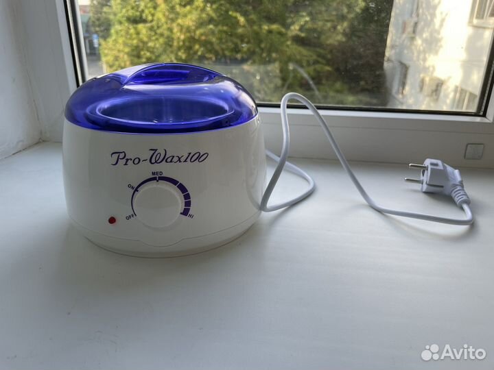 Воскоплав Pro Wax 100 и шпатели для эпиляции