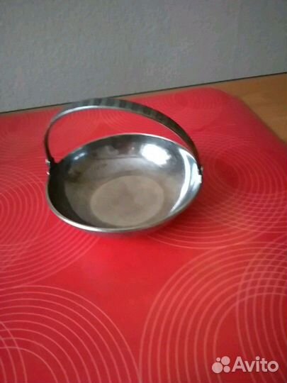 Конфетница. Мельхиор посеребряный