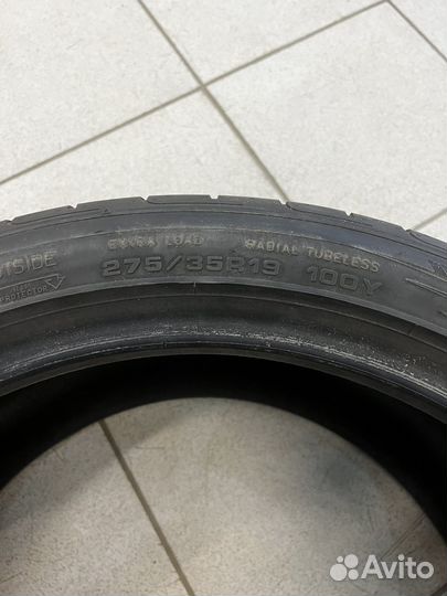 Dunlop SP Sport Maxx RT 2 245/40 R19 и 275/35 R19 100Y