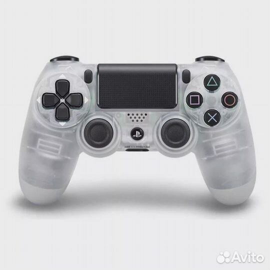 Геймпад (Джойстик) для PS4 V2 Transparet Clean (Re