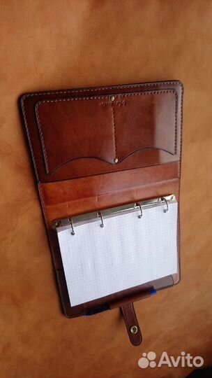 Блокнот на кольцах со сменным блоком