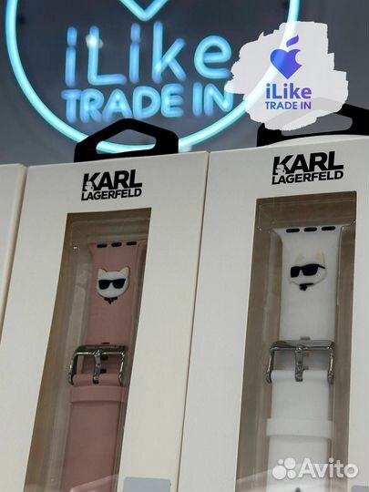 Karl Lagerfeld для Apple Watch 41/40/38 mm ремешок