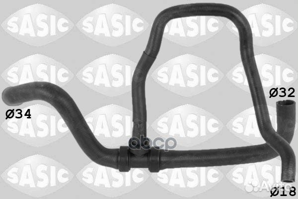 Патрубок renault duster системы охл. 3404172 Sasic