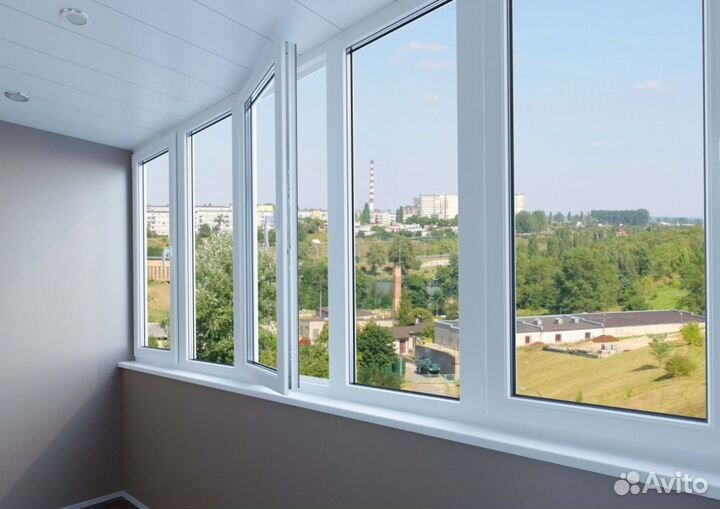 Остекление балконов