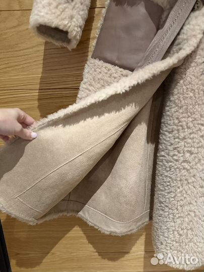 Шуба из 100 % шерсти shinshilla