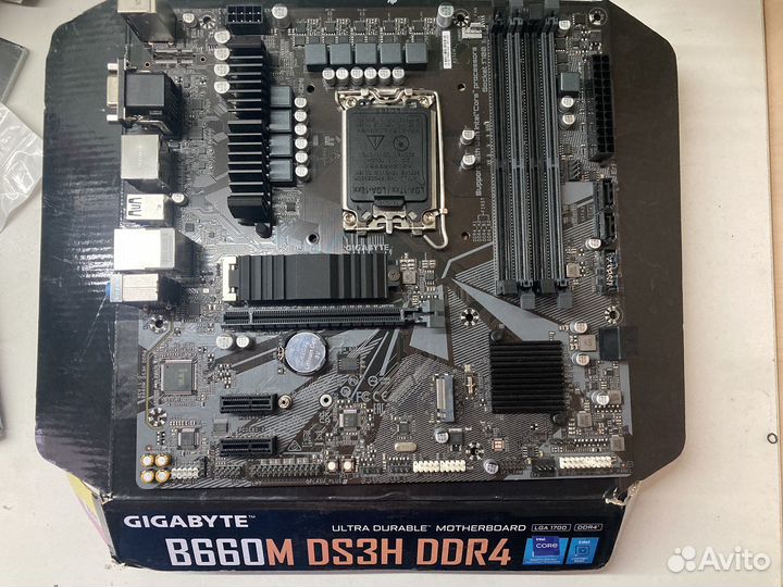 Материнская плата gigabyte b660m ds3h ddr4