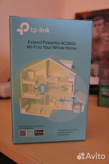 Усилитель WI-FI сигнала репитер tp-link RE 650