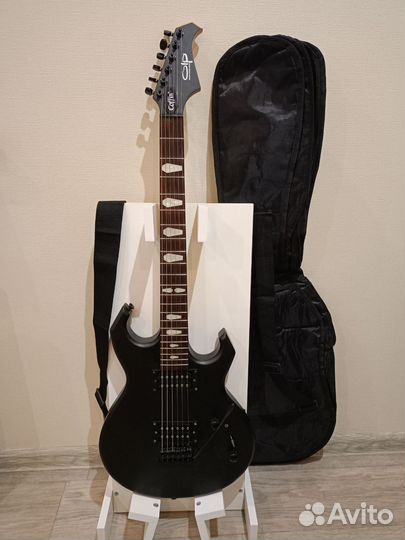 Электрогитара OLP Coffin CP-6 Black Satin