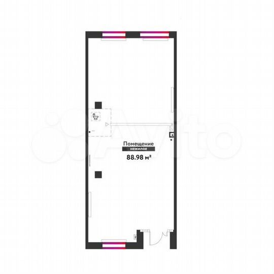 Свободного назначения, 88.98 м²