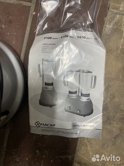 Новый профессиональный Блендер macap (Италия)