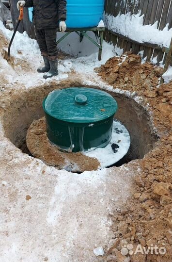 Септик под ключ за 1 день