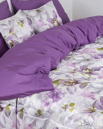 Покрывало Жардин Сирень