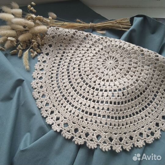 Салфетки вязаные