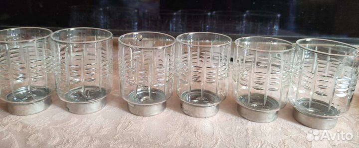 Фужеры и рюмки стекло