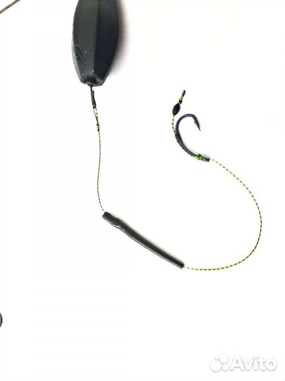 Карповый монтаж с волосом (под бойлы )