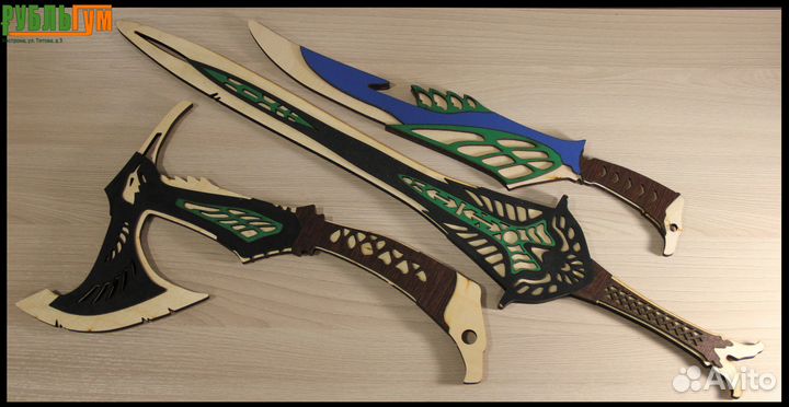 Деревянный Эльфийский набор