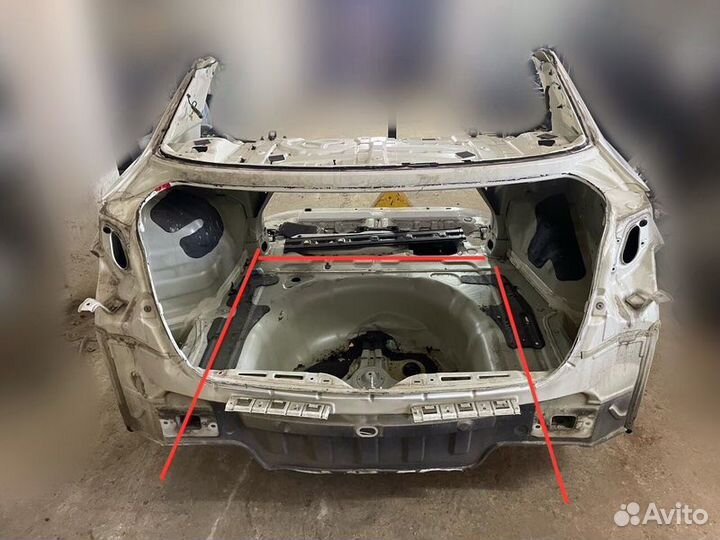 Панель задняя Kia Optima TF G4KD 2012