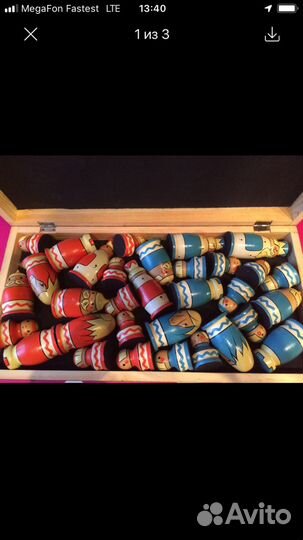 Шахматы сувенирные