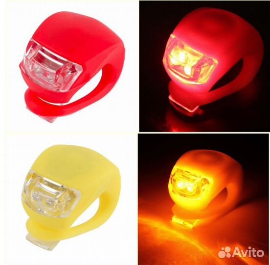 Велосипедный фонарь лягушка, габарит