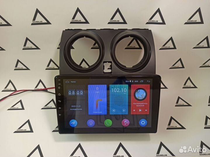 Магнитола android Nissan Qashqai J10