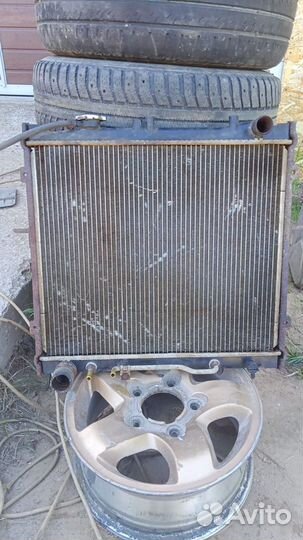 Радиатор основной бензин МКПП, АКПП Kia Sportage 1