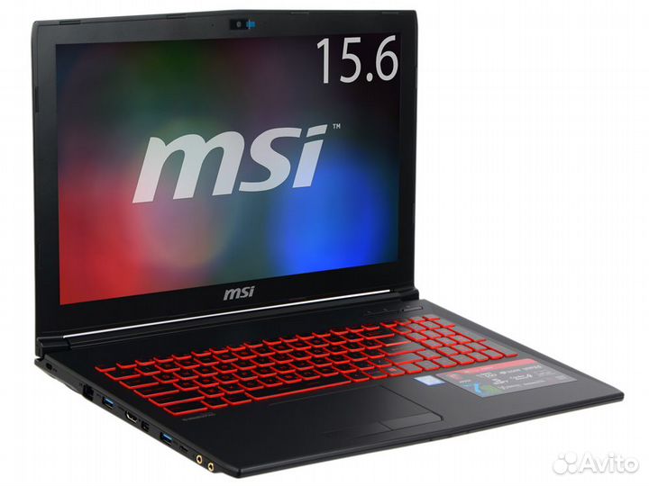 MSI 15.6 i5-7300HQ 4яд4пот GTX1050 8Gb SSD128 1Tb