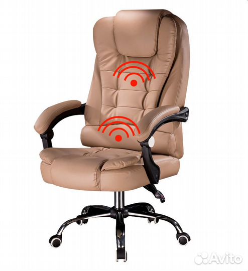 Компьютерное кресло с массажем. Новое