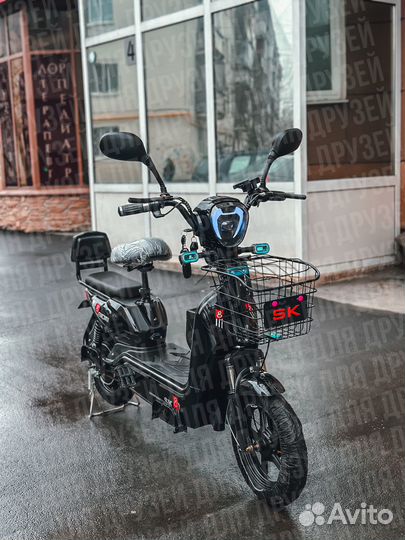 Скутер велосипед электрический 500W