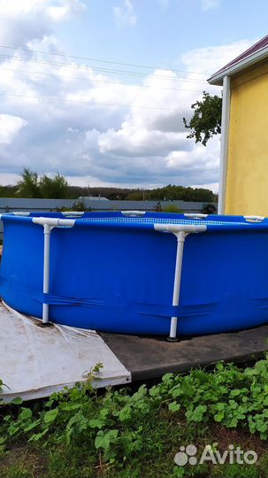 Каркасный бассейн бу