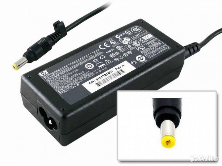Блок питания HP (для ноутбуков) 18.5V 3.5A 65w