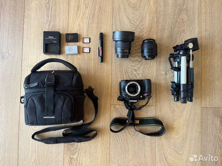 Фотоаппарат nikon d5200 комплект