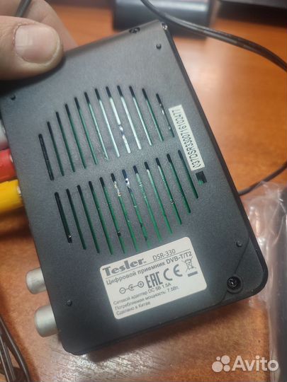 Тв приставка DVB-T2 tesler DSR-330 Рабочая