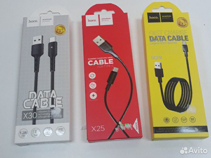 USB/Type-C кабеля в ассортименте