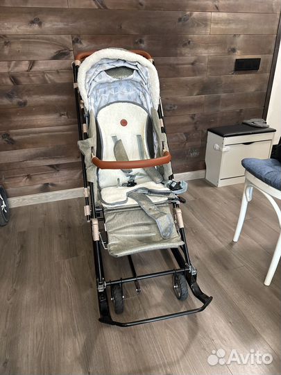 Санки-коляска Ника Детям 7-8К