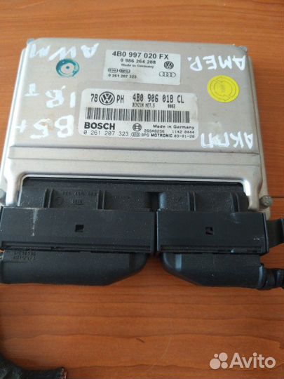 Блок управления двигателем эбу Пассат В5+