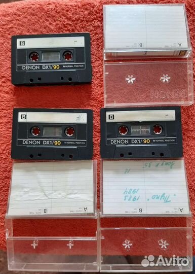 Аудиокассеты. denon DX1/90