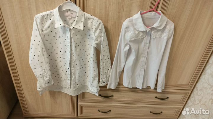 Блузки на девочку для школы