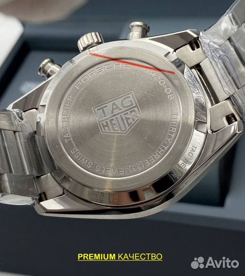 Мужские стильные часы Tag Heuer