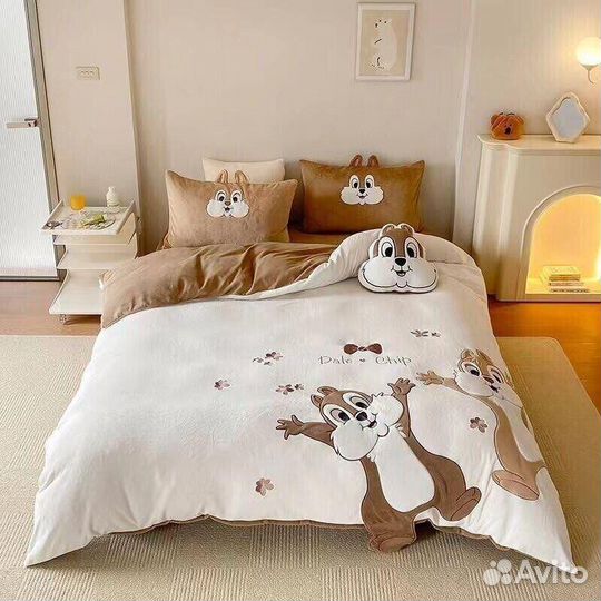 Постельное белье велюр