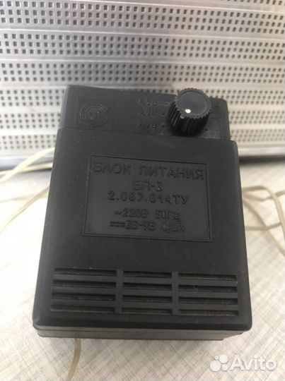 Радиоприемник vef 206 + блок питания