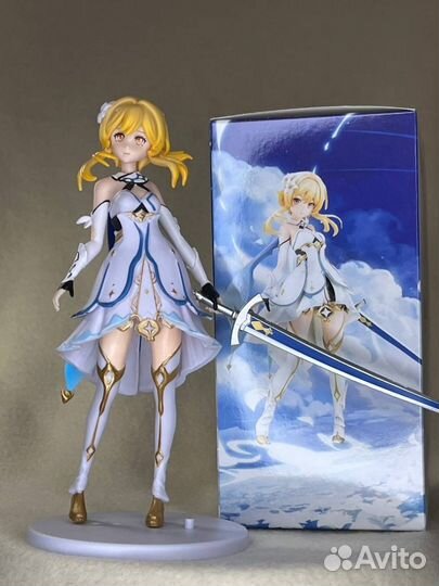 Аниме Фигурки Геншин Импакт Камисато Аяка Люмин