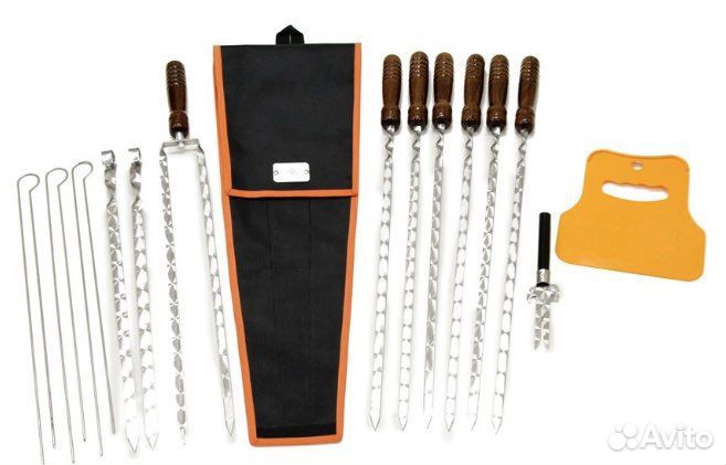 Набор шампуров в чехле