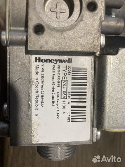 Газовый клапан honeywell