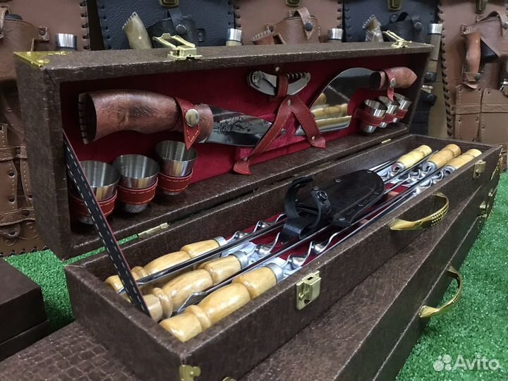 Шашлычные наборы, Шампура