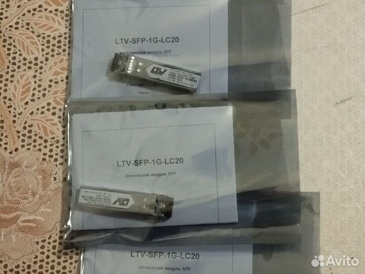 Оптический модуль LTV-SFP-1G-LC20+LTV-SFP-RG45-1G