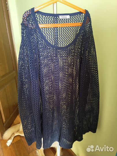 Туника вязаная в дырку