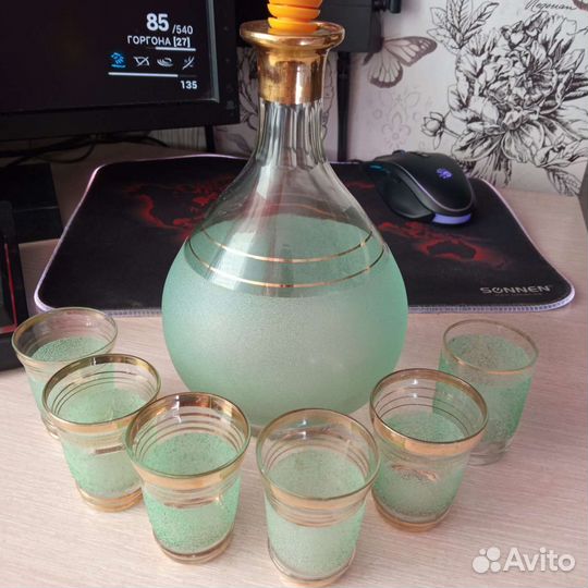 Штофы и графины СССР